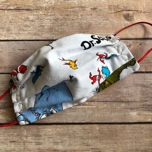 Kids Size Dr. Seuss Fabric Face Mask